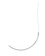 creos™ syntostitch, PTFE-Naht, USP 2-0, 70 cm, Nadel: 3/8-Ring, Rückwärtsschneiden, 19 mm (12/Pkg)