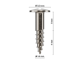 creos™ screw fixation, Tenting-Schrauben, 1,5 x 3 mm (5/Pkg)