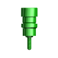 Guided Zylinder mit Pin Unigrip NobelReplace 6.0