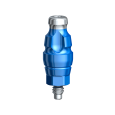 Impression Coping Closed Tray Conical Connection WP Ø 5 x 9 mm