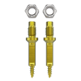 Bone Screw/Nut, EDX - Ø 2.7 x 16 mm (2/pkg)