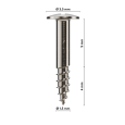 creos™ screw fixation, Tenting-Schrauben, 1,5 x 5 mm (5/Pkg)