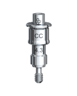 Guided Verankerungsabutment Conical Connection RP 4,3