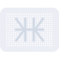 creos™ syntoprotect mesh, verstärktes PTFE-Netz, 200 µm, 30 x 40 mm, Form Nr. 9 (1/Pkg)