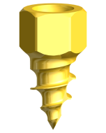 Bone Screw Ø 2.7 mm x 4 mm (3/pkg)