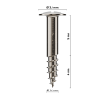 creos™ screw fixation, Tenting screws, 1.5 x 5mm (5/pkg)