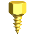 Bone Screw Ø 2.0 mm x 4 mm (3/pkg)