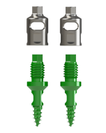 Bone Screw and Screw Cap, EDX - 3.2Ø x 8mm - 2 ct.  