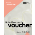 NobelProcera® Voucher Zirconia Implant Bridge 2-3units