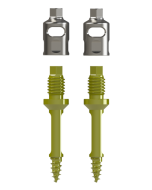 Bone Screw and Screw Cap, EDX - 3.2Ø x 16mm - 2 ct.