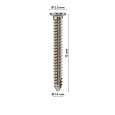 creos™ screw fixation, Self-tapping bone fixation screw, 1.5 x 12 mm (1/pkg)