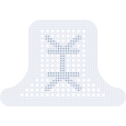 creos™ syntoprotect mesh, reinforced PTFE mesh, 200µm, 36 x 25 mm, shape N°5 (1/pkg)