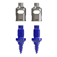 Bone Screw and Screw Cap, EDX - 3.2Ø x 4mm - 2 ct.