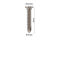 creos™ screw fixation, Self-tapping bone fixation screws, 1.5 x 8 mm (5/pkg)