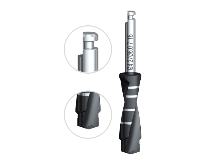 イスカル　ＤＲツイスト　チップ交換式ドリルホルダ　ＤＲ−４Ｄ−Ｎ DR150-060-20-05-4D-N