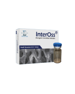 Неорганические губчатые гранулы для костной пластики InterOss, флакон, 1,0-2,0 мм, 1,0 г/4,0 куб. cм