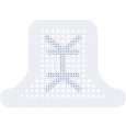 RPM™, reinforced PTFE mesh, 200µm, 36 x 25 mm, shape N°5 (1/pkg)